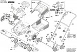 Bosch 3 600 H8A 070 ALR 900 Lawnraker 230 V / GB Spare Parts ALR900